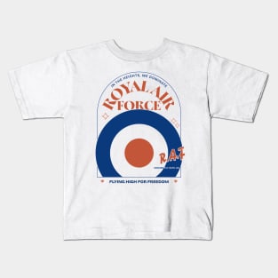 RAF Royal Air Force Insignia Kids T-Shirt